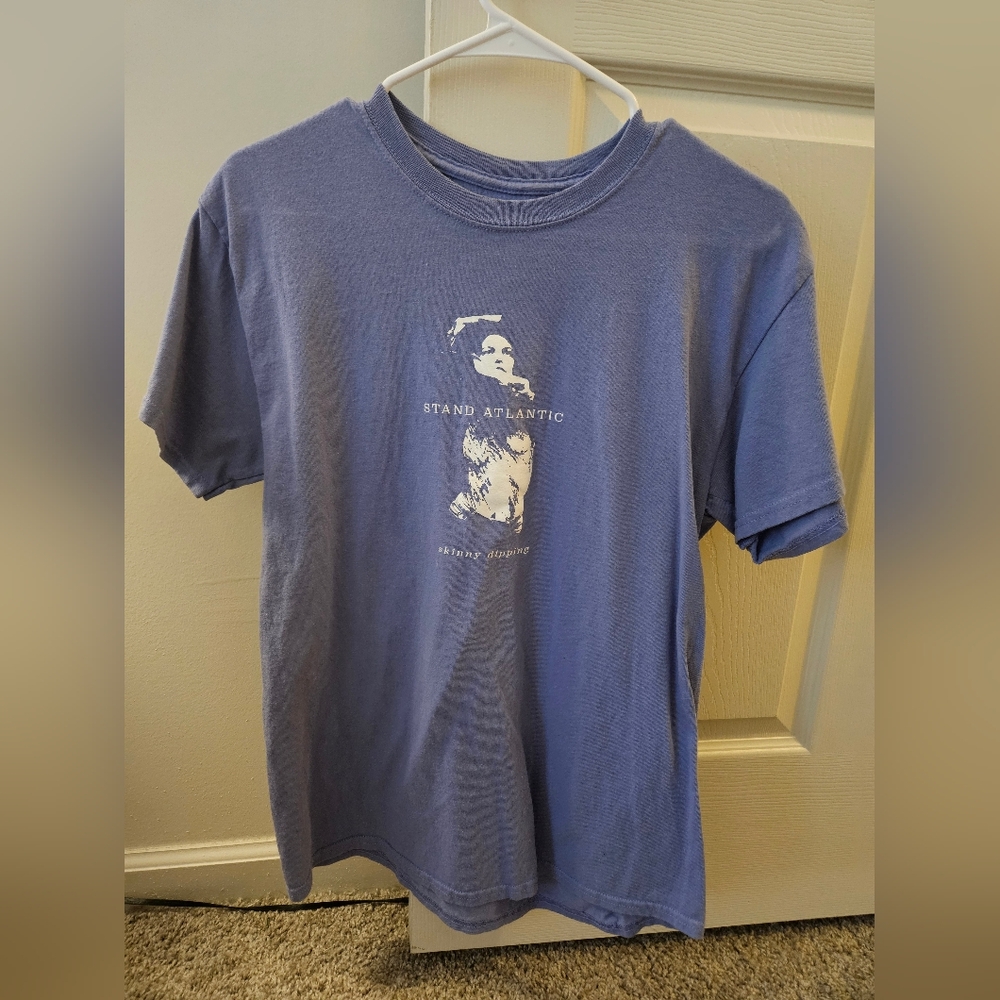 Stand Atlantic Band Tee Lavendar Lady Skinny Dipping